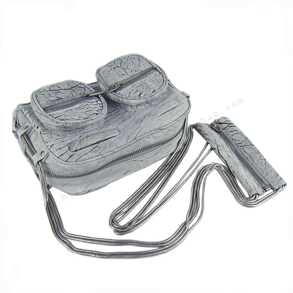 Alexander Wang Brenda Zip Chain Bag Grey