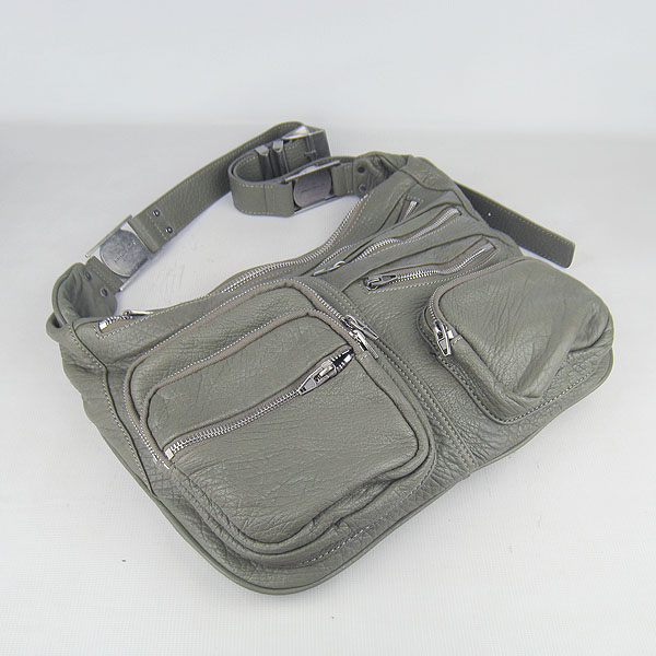 Alexander Wang Max Pack Waist Bag Silver Grey