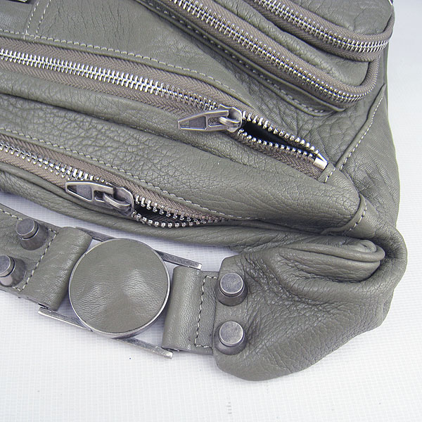 Alexander Wang Max Pack Waist Bag Silver Grey