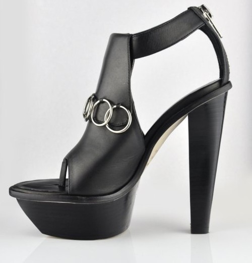 Alexander Wang Jannifer Mod Toe Clip Torus Sandals