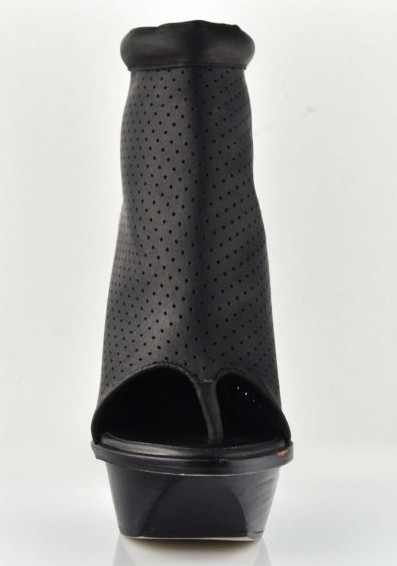 Alexander Wang Jannifer Mod Black Surface Awl Heel