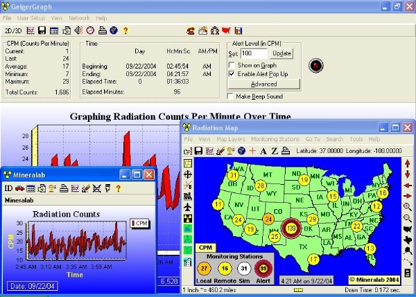 Radiation Network Software