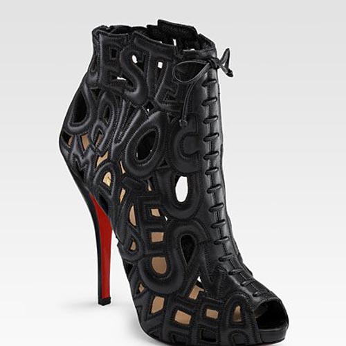 Christian Louboutin Let Me Tell You Ankle Boots